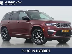 Rood Gebruikt 2024 Jeep Grand Cherokee Summit SUV | € 68.900