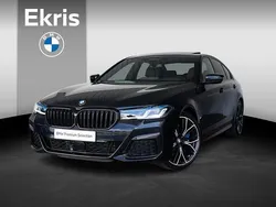 Zwart Gebruikt 2021 BMW 545e Comfort Edition Sedan | € 58.995 (Eerlijke prijs)