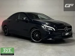 Zwart Gebruikt 2018 Mercedes CLA200 Prestige Sedan | € 19.950 (Super prijs)