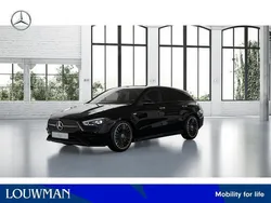 Zwart, metallic lak Nieuw 2025 Mercedes CLA250 Shooting Brake AMG line Plus Stationwagen | € 56.625