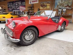 Rood Gebruikt 1958 Triumph TR3 Cabriolet | € 23.000