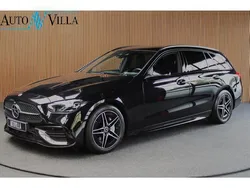 Zwart, metallic lak Gebruikt 2023 Mercedes C180 AMG line Stationwagen | € 41.750 (Eerlijke prijs)