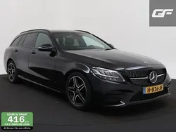 Zwart Gebruikt 2020 Mercedes C200 AMG Stationwagen | € 25.950 (Goede deal)