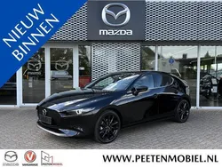 Zwart Nieuw 2025 Mazda 3 Takumi-Line Hatchback | € 44.985 (Duur)