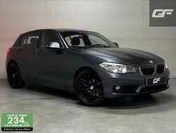 Grijs Gebruikt 2018 BMW 118 Sport Line Hatchback | € 14.450 (Super prijs)