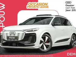 Wit Gebruikt 2024 Audi Q6 e-tron S-Line SUV | € 74.900 (Eerlijke prijs)