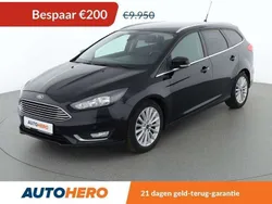 Zwart Gebruikt 2016 Ford Focus Titanium Stationwagen | € 9.949 (Goede deal)