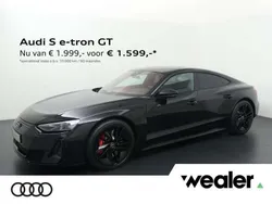 Zwart Nieuw 2025 Audi e-tron GT quattro Design Sedan | € 134.800 (Eerlijke prijs)