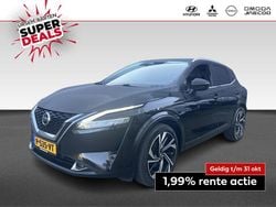 Zwart Gebruikt 2022 Nissan Qashqai Tekna+ SUV | € 21.930 (Eerlijke prijs)