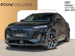 Zwart Nieuw 2025 Audi Q6 Sportback e-tron S-Line SUV | € 82.650