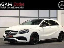 Wit Gebruikt 2017 Mercedes A45 AMG AMG Hatchback | € 33.995 (Eerlijke prijs)