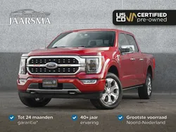 Rood Gebruikt 2021 Ford F-150 Platinum Pickup | € 54.900