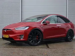 Rood Gebruikt 2018 Tesla Model X Performance SUV | € 49.999