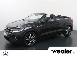 Zwart Gebruikt 2022 VW T-Roc Cabriolet R-line Cabriolet | € 35.840 (Eerlijke prijs)