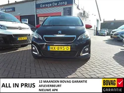Zwart Gebruikt 2016 Peugeot 108 Envy Hatchback | € 7.450 (Eerlijke prijs)