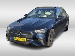 Blauw Gebruikt 2022 Mercedes C300e AMG line Stationwagen | € 36.950 (Goede deal)