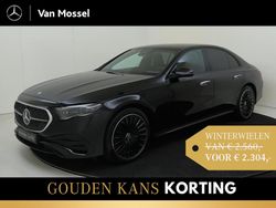 Zwart Gebruikt 2024 Mercedes E400 AMG line Sedan | € 69.945