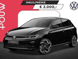 Zwart Nieuw 2025 VW Polo R-line Edition Hatchback | € 38.450 (Duur)