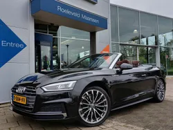 Zwart Gebruikt 2021 Audi A5 Cabriolet S-Line Cabriolet | € 31.950