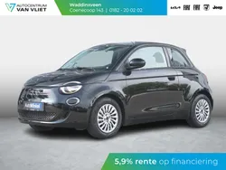 Zwart Gebruikt 2023 Fiat 500e Hatchback | € 27.990