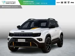 Snow white, dak zwart Nieuw 2025 Jeep Avenger North SUV | € 43.585 (Goede deal)