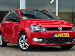 Rood Gebruikt 2012 VW Polo Trendline Hatchback | € 4.494 (Super prijs)