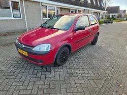 Rood Gebruikt 2003 Opel Corsa Njoy Hatchback | € 2.150 (Duur)