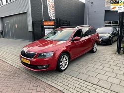 Rood, metallic lak Gebruikt 2015 Skoda Octavia Business Line Stationwagen | € 7.999 (Eerlijke prijs)