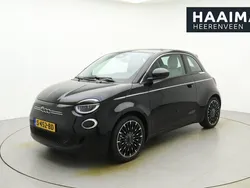 Zwart Gebruikt 2022 Fiat 500e La Prima Hatchback | € 23.950 (Eerlijke prijs)