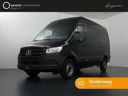 Zwart Nieuw 2024 Mercedes E-Sprinter Van | € 69.220 (Iets duurder)