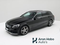 Zwart Gebruikt 2015 Mercedes C200 AMG Stationwagen | € 14.950 (Eerlijke prijs)