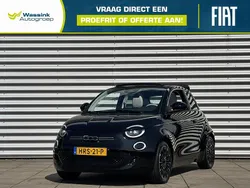 Zwart Nieuw 2025 Fiat 500e La Prima Hatchback | € 39.940