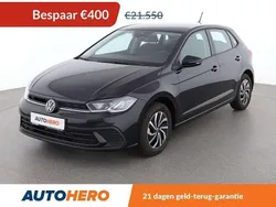 Zwart Nieuw 2024 VW Polo Life Hatchback | € 21.349 (Super prijs)