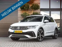 Wit Gebruikt 2021 VW Tiguan R-line SUV | € 36.950 (Eerlijke prijs)