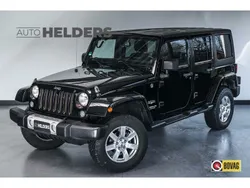 Zwart Gebruikt 2013 Jeep Wrangler Unlimited Sahara SUV | € 36.950