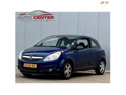 Blauw Gebruikt 2008 Opel Corsa Enjoy Hatchback | € 1.399 (Super prijs)