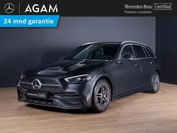 Grijs, metallic lak Gebruikt 2022 Mercedes C200 AMG line Stationwagen | € 40.950 (Eerlijke prijs)