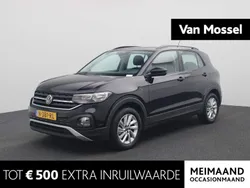 Zwart, metallic lak Gebruikt 2021 VW T-Cross Life SUV | € 18.900 (Super prijs)