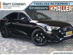 Zwart Gebruikt 2021 Audi e-tron Sportback S-Line SUV | € 35.745 (Eerlijke prijs)