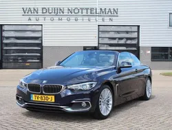 Blauw, metallic lak Gebruikt 2018 BMW 420 Executive Cabriolet | € 27.950 (Eerlijke prijs)