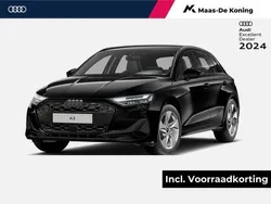 Zwart Nieuw 2025 Audi A3 Sportback Advanced Hatchback | € 40.860 (Goede deal)