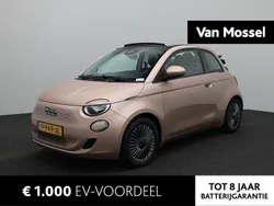 Rood Gebruikt 2022 Fiat 500e Icon Cabriolet | € 19.900 (Eerlijke prijs)