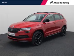 Rood Gebruikt 2021 Skoda Karoq SportLine SUV | € 29.880 (Eerlijke prijs)