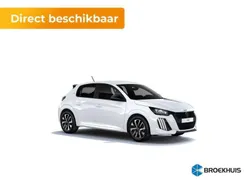 Wit Nieuw 2025 Peugeot 208 Style Hatchback | € 29.005 (Goede deal)