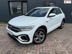 Wit Gebruikt 2022 VW T-Roc R-line SUV | € 26.950 (Goede deal)