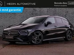 Zwart Gebruikt 2024 Mercedes CLA180 Shooting Brake AMG line Stationwagen | € 44.900