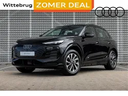 Zwart Nieuw 2025 Audi Q6 e-tron SUV | € 58.950