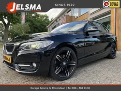 Zwart Gebruikt 2015 BMW 220 Sport Line Coupé | € 18.900 (Eerlijke prijs)