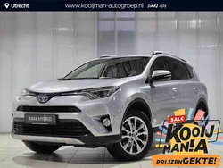 Zilver, metallic lak Gebruikt 2017 Toyota RAV4 Hybrid Executive SUV | € 25.749 (Eerlijke prijs)