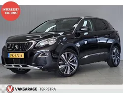 Zwart Gebruikt 2017 Peugeot 3008 Allure SUV | € 11.995 (Eerlijke prijs)